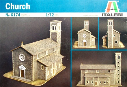 6174  наборы для диорам  Church  (1:72)