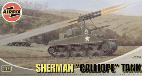 2334  техника и вооружение Sherman Calliope (1:76)