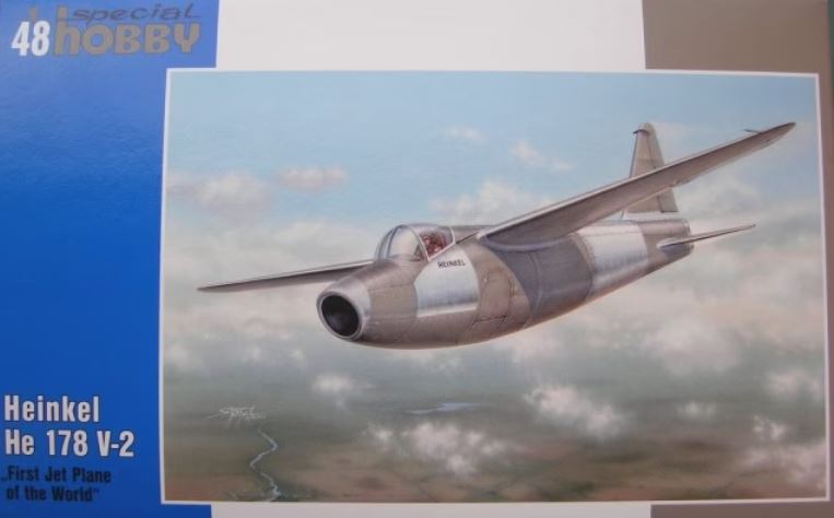 SH48093  авиация  Heinkel He 178 V-2 "First Jet Plane of the World"  (1:48)