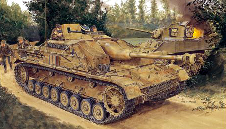 6520  техника и вооружение  САУ Sd.Kfz. 167 StuG.IV EARLY PRODUCTION  (1:35)