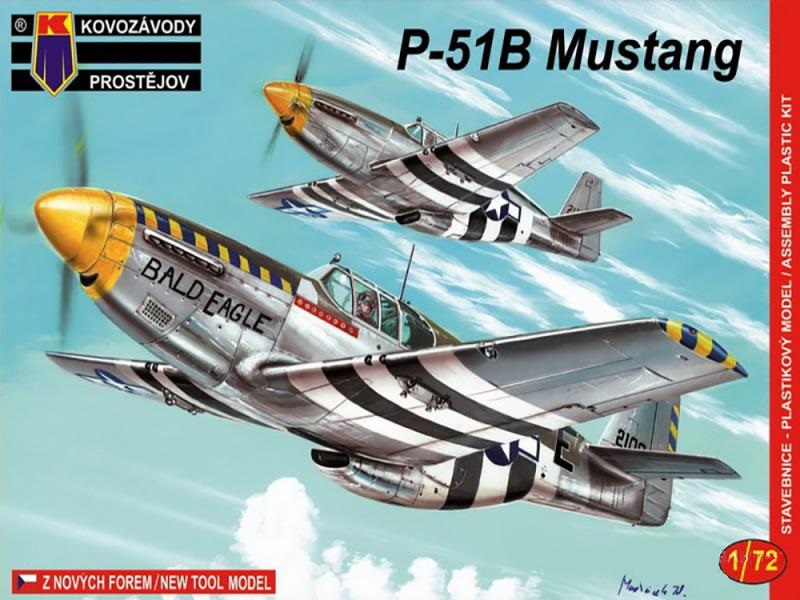 KPM0029  авиация  P-51B Mustang  (1:72)