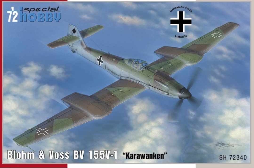 SH72340  авиация  Blom & Voss BV 155V-1  (1:72)