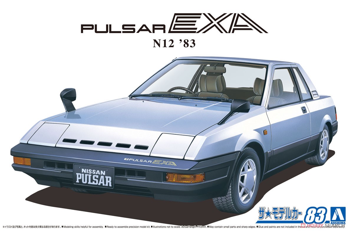 06272  автомобили и мотоциклы  Nissan N12 Pulsar EXA '83  (1:12)