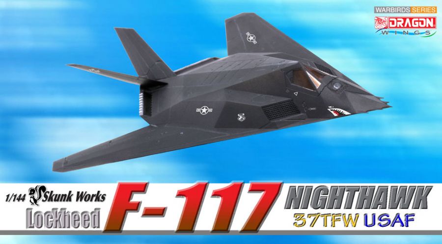 51019  авиация  Lockheed F-117 Nighthawk, 37th TFW, USAF  (1:144)