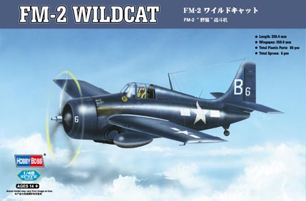80330  авиация  FM-2 Wildcat  (1:48)