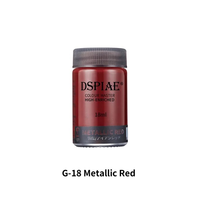 G-18  краска  18мл Metallic Red
