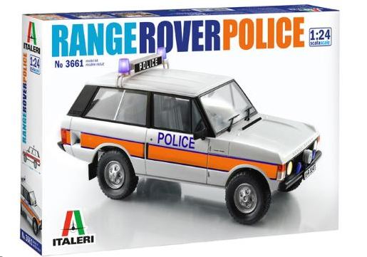 3661  автомобили и мотоциклы  Range Rover Police  (1:24)