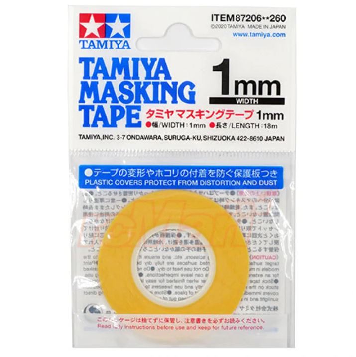 87206  инструменты для работы с краской  Masking Tape (1mm Width)