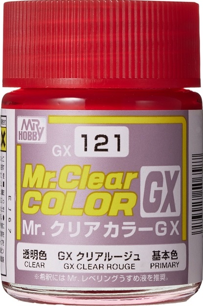 GX121  краска 18мл  Clear Rouge