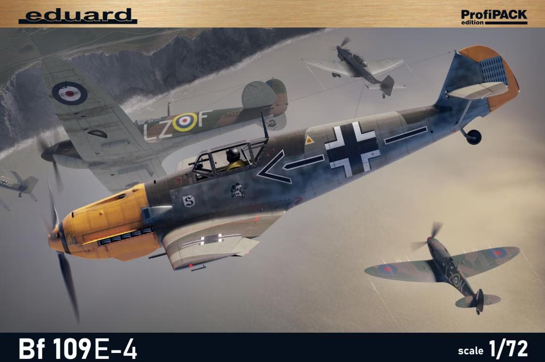 7033  авиация  Bf-109E-4  (1:72)