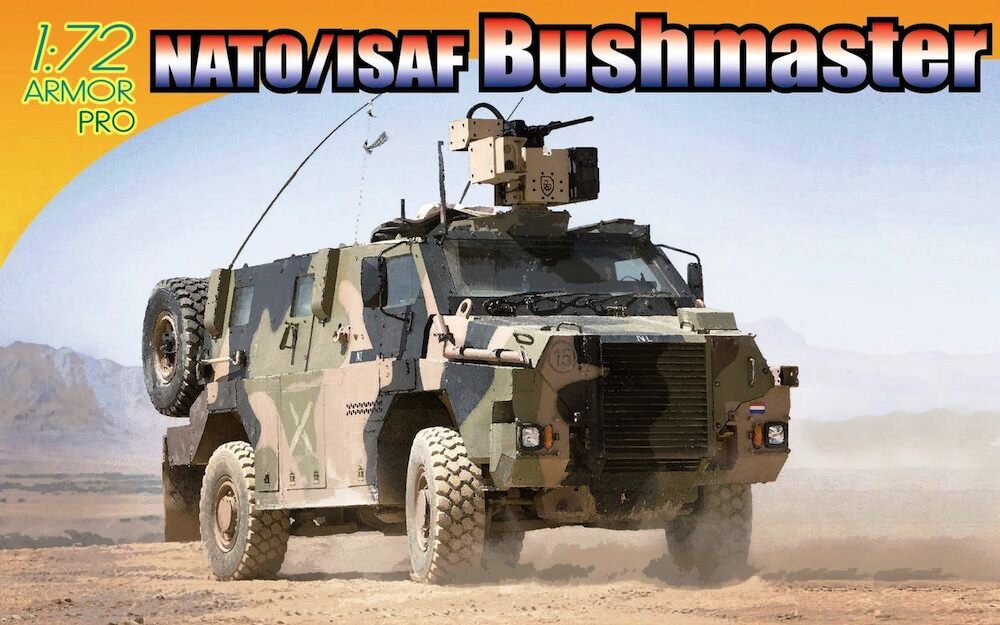 7702  техника и вооружение  Bushmaster NATO/ISAF  (1:72)