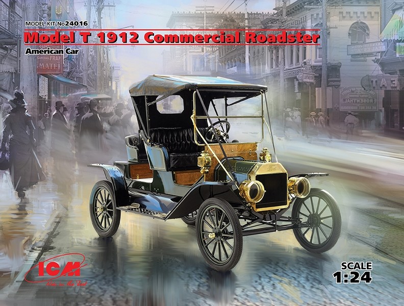 24016  автомобили и мотоциклы  Model T 1912 Commercial Roadster  (1:24)