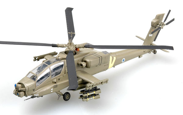 37027  авиация  Вертолет   AH-64 ВВС Израиля №941 (1:72)