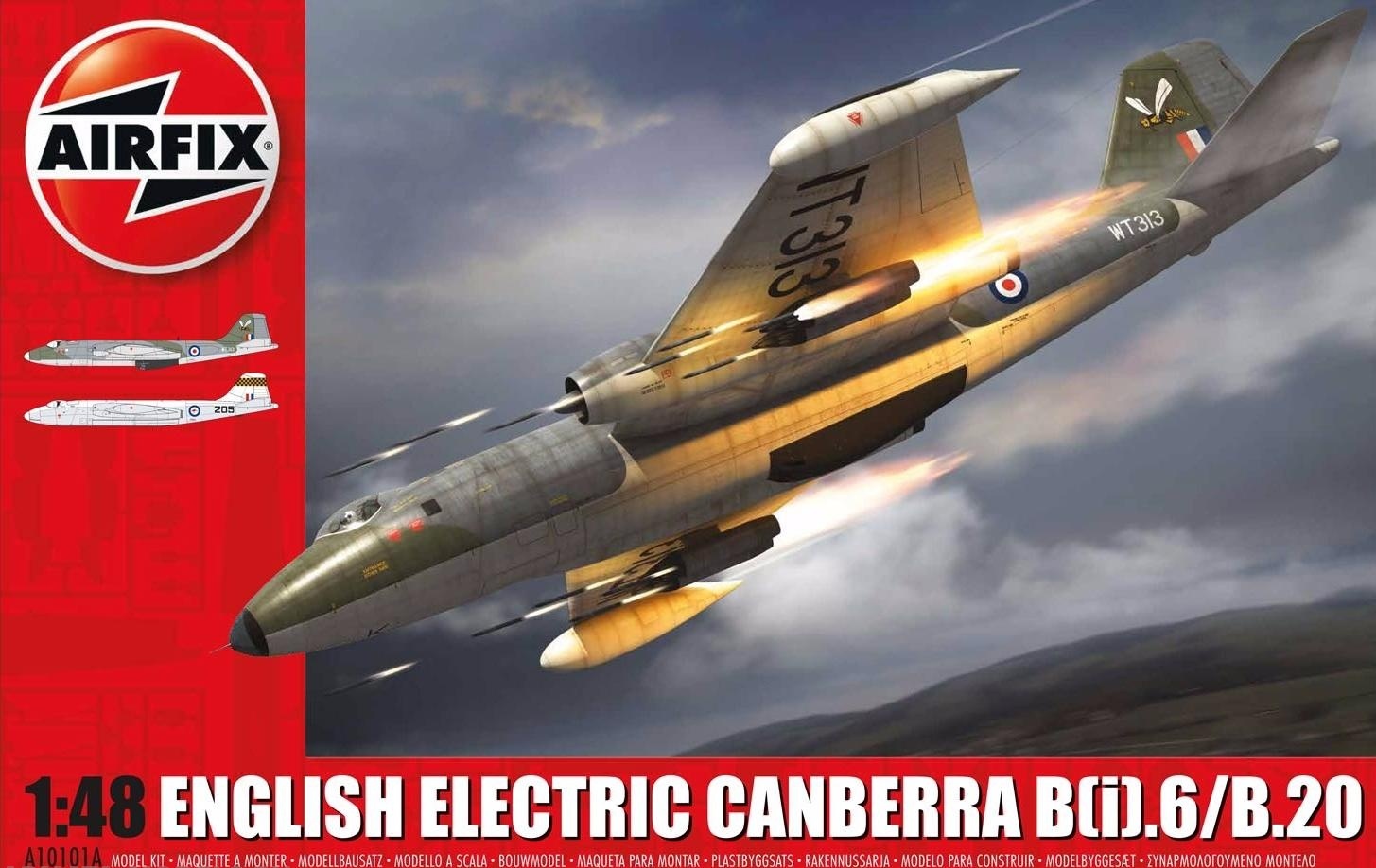 A10101A  авиация  English Electric Canberra B(i).6/B20  (1:48)