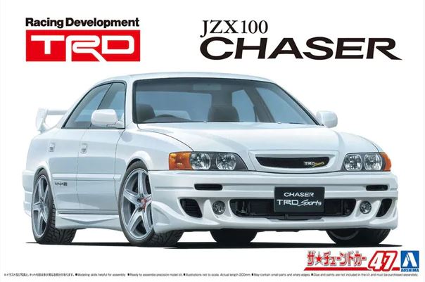 05985  автомобили и мотоциклы  TRD JZX100 Chaser '98  (1:24)