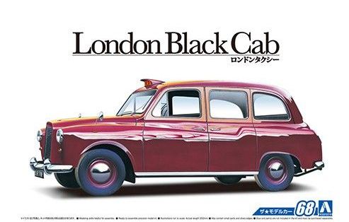 05487  автомобили и мотоциклы  FX-4 London Black Cab'68  (1:24)