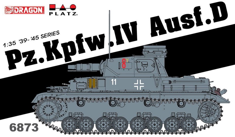6873  техника и вооружение  Pz.Kpfw.IV Ausf.D (1:35)