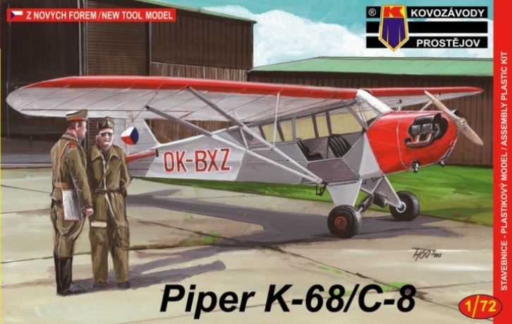KPM0041  авиация  Piper K-68/C-8  (1:72)