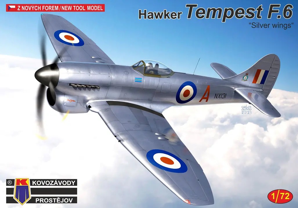 KPM0224  авиация  Tempest F.6 „Silver Wings“  (1:72)