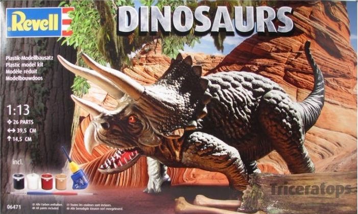 06471  фигуры  Динозавр Triceraptors  (1:13)