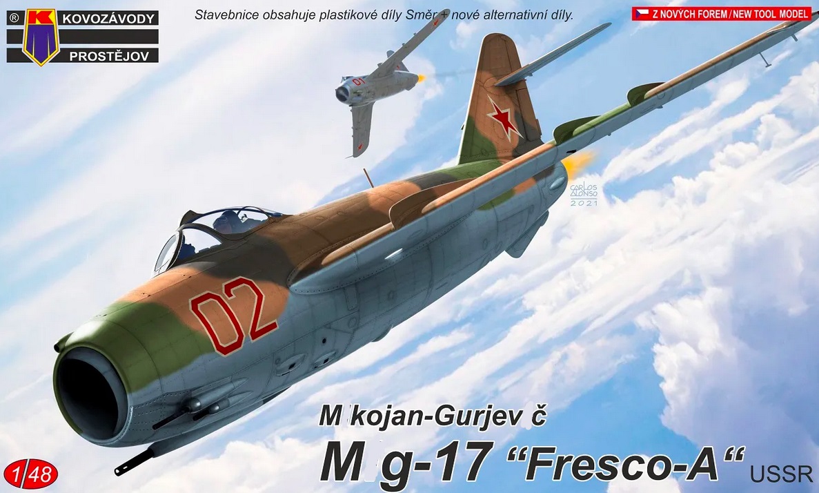 KPM4823  авиация  M&G-17 „Fresco-A“ USSR  (1:48)