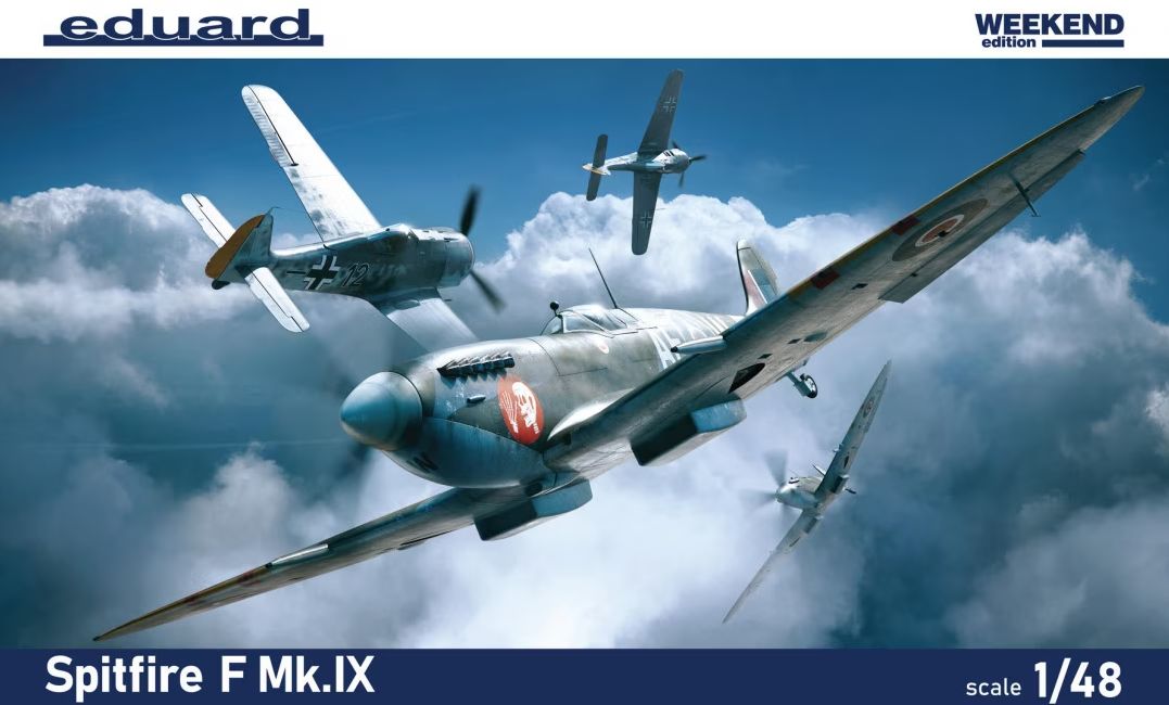 84175  авиация  Spitfire F Mk.IX  (1:48)