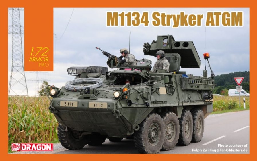 7685  техника и вооружение  M1134 Stryker ATGM  (1:72)