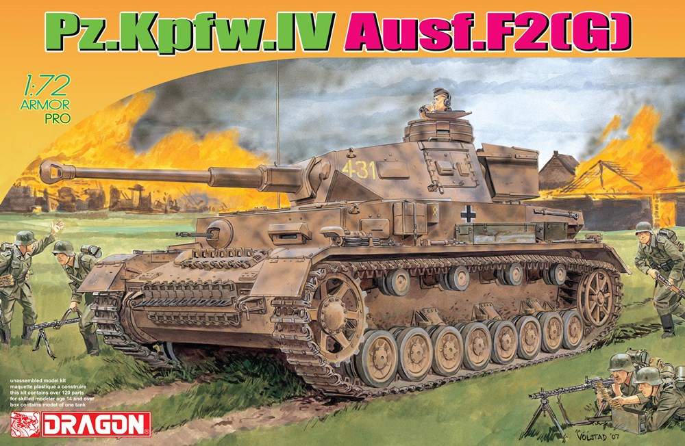 7359  техника и вооружение Pz.IV ausf.F2(G)  (1:72)