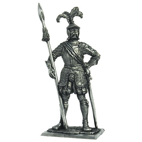 178 M  миниатюра  Капитан ландскнехтов,  середина16века