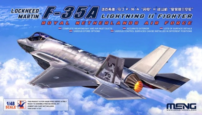 LS-011  авиация  F-35A Lightning II Royal Netherlands Air Force  (1:48)