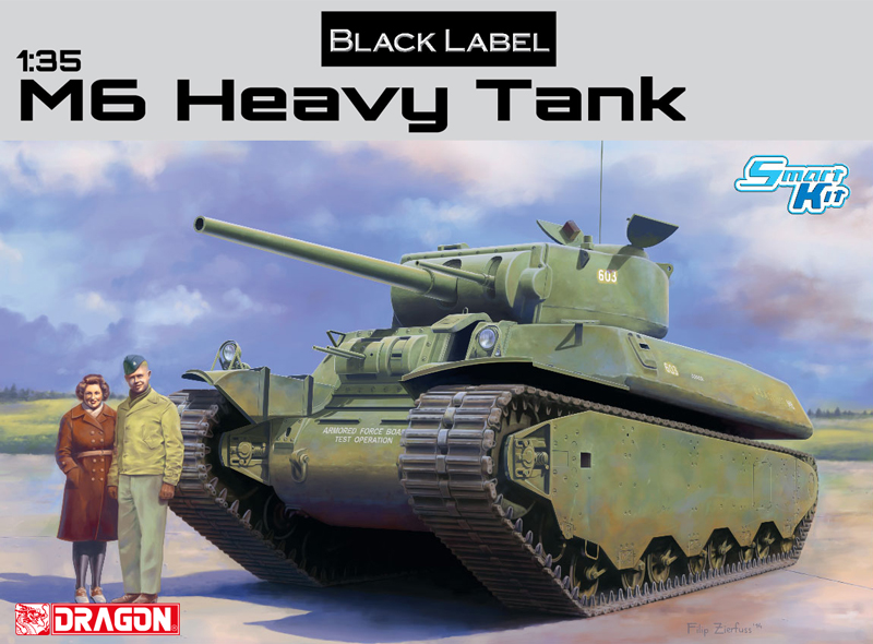 6798  техника и вооружение  танк  M6 Heavy Tank  (1:35)