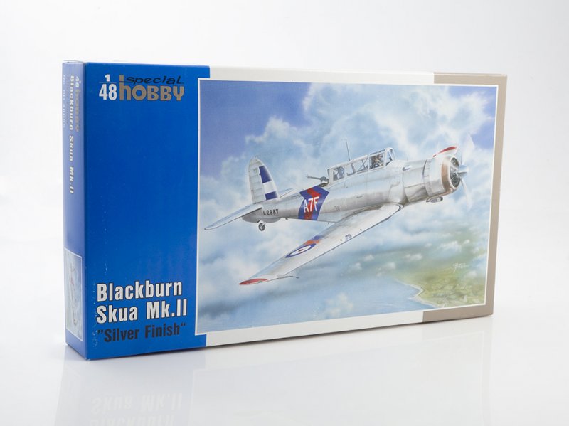 SH48085  авиация  Blackburn Skua Mk.II Silver Finish  (1:48)