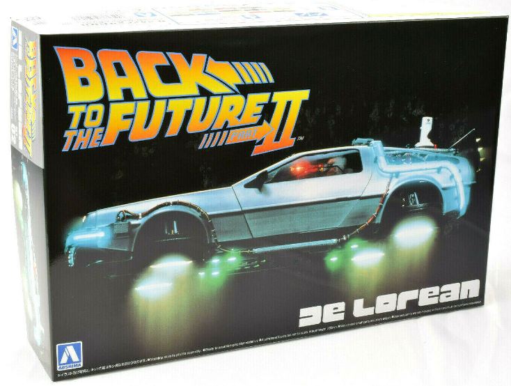05917  автомобили и мотоциклы  DeLorean from Back To The Future Part II  (1:24)