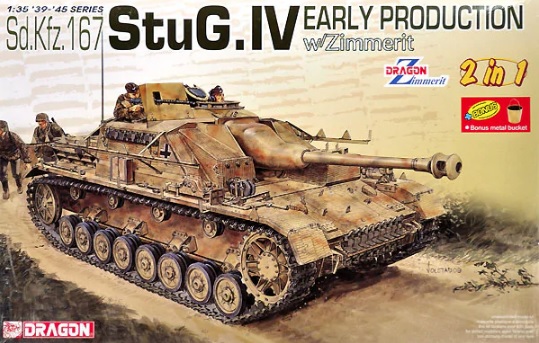 6615  техника и вооружение  Sd.Kfz. 167 StuG. IV Early Production with Zimmerit  (1:35)