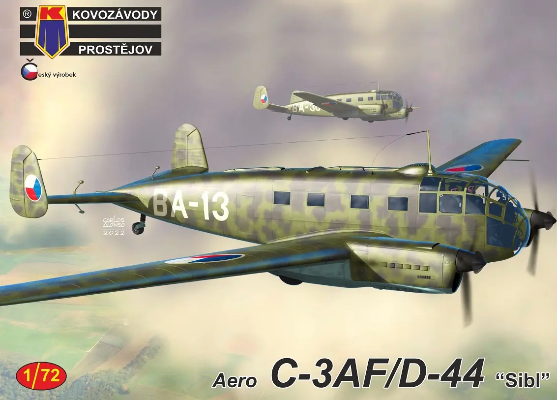 KPM0330  авиация  Aero C-3AF/D-44 "Sibl"  (1:72)