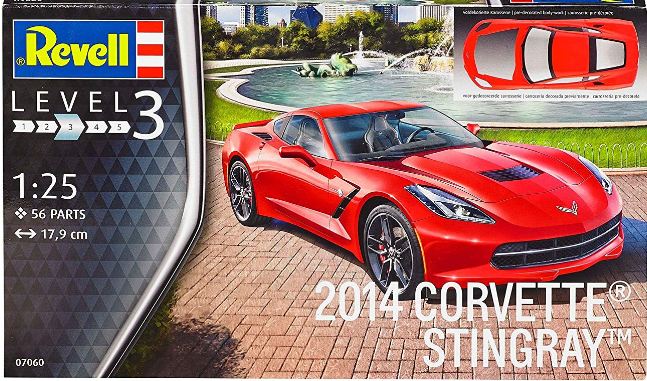 07060  автомобили и мотоциклы  Corvette Stingray C7  (1:24)