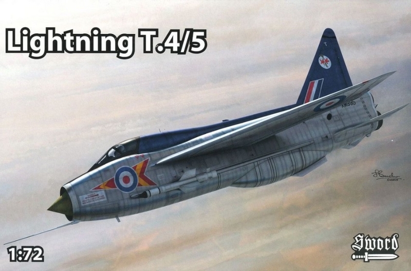 72118  авиация  BAC Lightning T.4/T.5  (1:72)