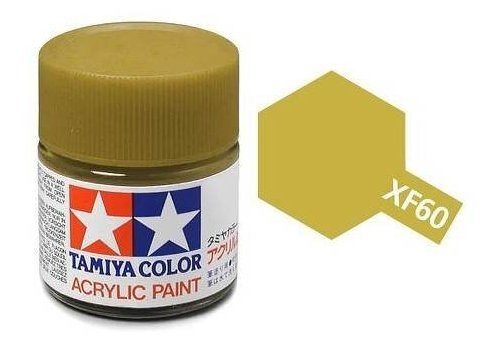 81760  краска  Акрил XF-60 Темно-желтая
