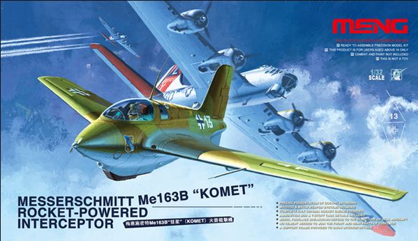 QS-001  авиация  Messerschmitt Me-163B "Komet"  (1:32)