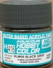 H416  краска 10мл  RLM66 BLACK GRAY