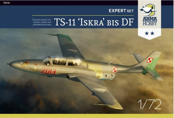 70010  авиация  TS-11 Iskra bis DF Expert Set  (1:72)