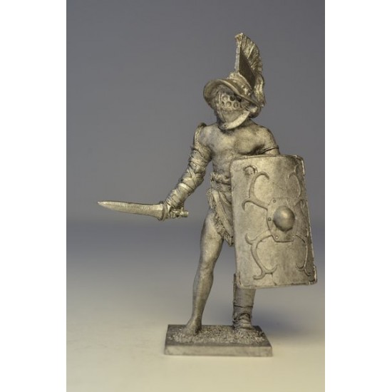 54-07  миниатюра  Римский гладиатор Мирмилон