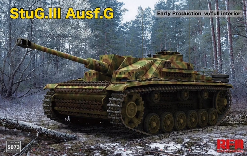 RM-5073  техника и вооружение  StuG.III Ausf.G Early w/full interior  (1:35)