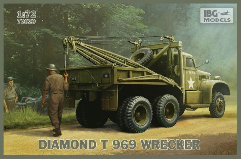72020IBG  техника и вооружение  Diamond T969 Wrecker  (1:72)