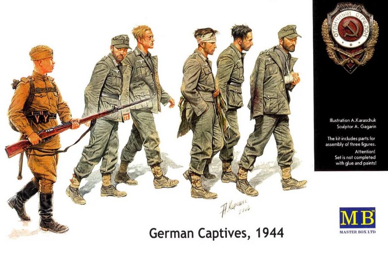 MB3517   фигуры  German Captives 1944  (1:35)
