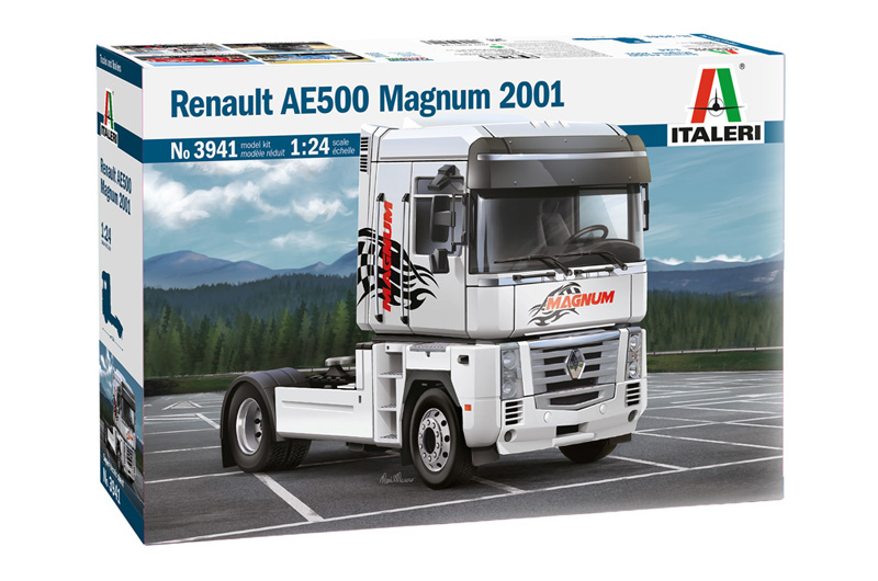 3941  автомобили и мотоциклы  RENAULT AE500 MAGNUM  2001  (1:24)