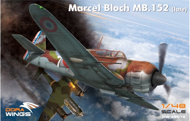 DW48019  авиация  Bloch MB.152C.1  (1:48)