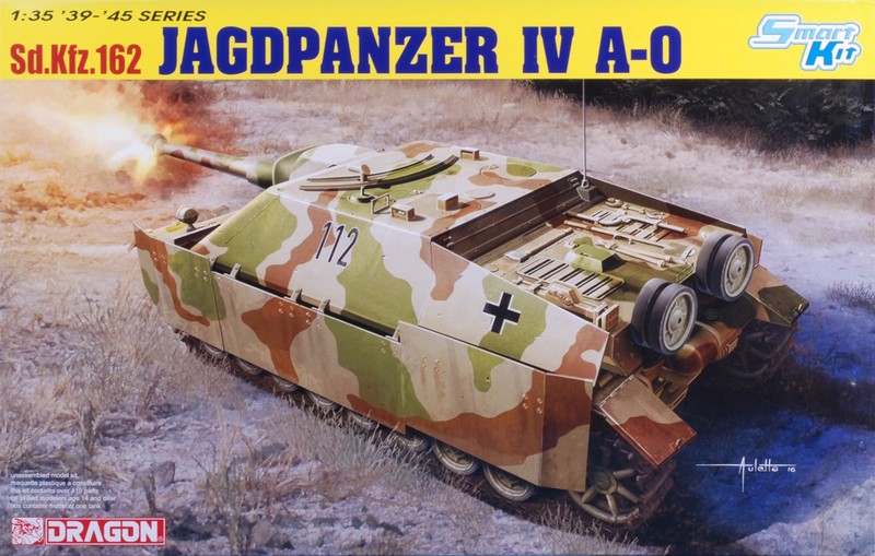6843  техника и вооружение  САУ Sd.Kfz.162 Jagdpanzer IV A-0  (1:35)