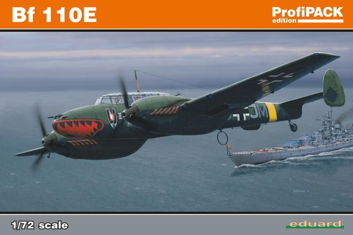 7083  авиация  Bf 110E ProfiPack  (1:72)