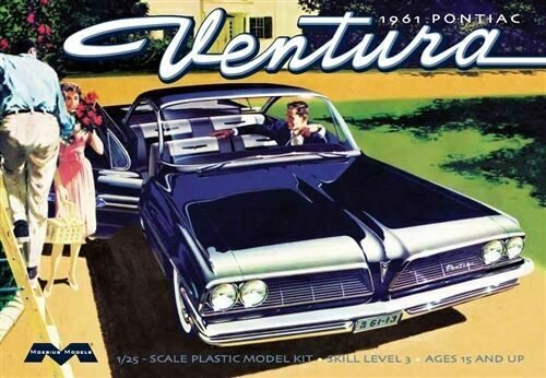 1211  автомобили и мотоциклы  1961 Pontiac Ventura SD  (1:25)